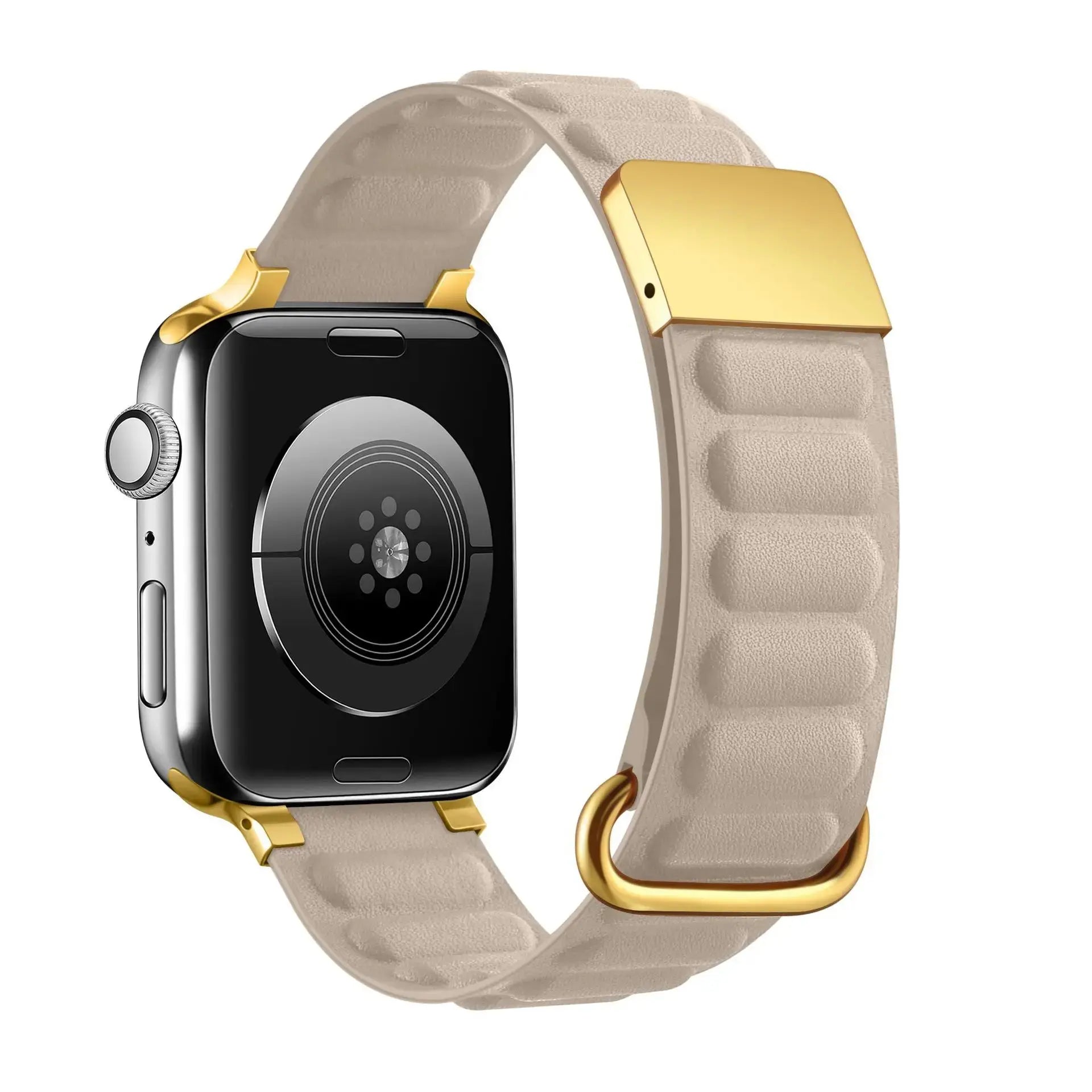 LeatherFlex Magnetic Loop Band for Apple Watch - Pinnacle Luxuries