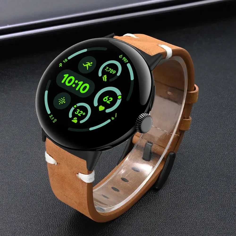 LuxeCraft Genuine Leather Band for Google Pixel Watch 3