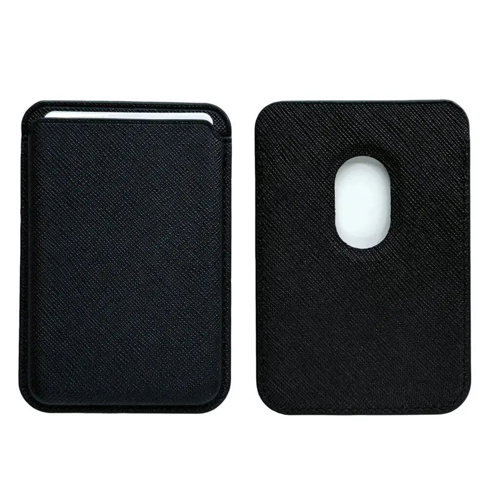 LuxeLeather MagGuard Leather Wallet Compatible with Magsafe for iPhone - Pinnacle Luxuries