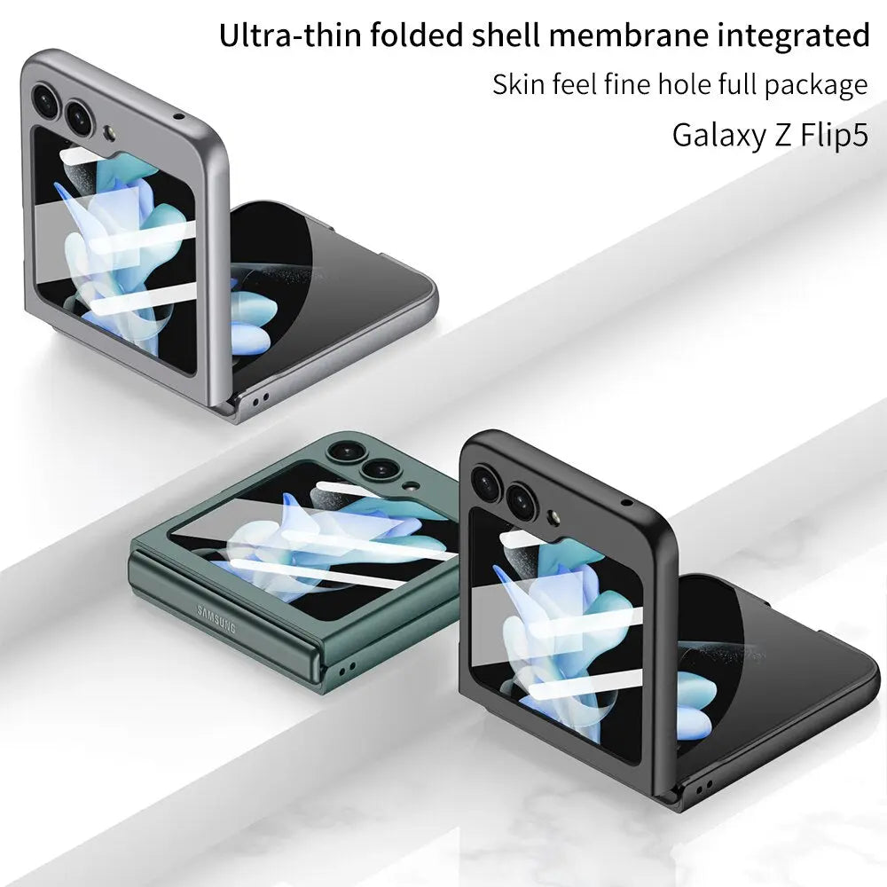 Pinnacle Luxuries Ultra Thin Matte Case For Samsung Galaxy Z Flip 5 Pinnacle Luxuries