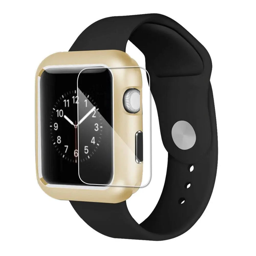 Ultimate Gold Edition Steel Apple Watch Case & Screen Protector - Pinnacle Luxuries