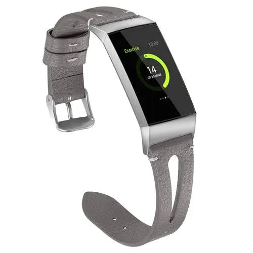 Fitbit Charge 3 & 4 Premiere Fashion Leather Band - Pinnacle Luxuries