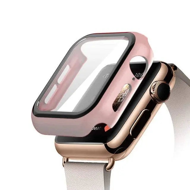 Custom Special Tempered Glass Watch Case For Apple Watch Series 1/2/3/4/5/6 - Pinnacle Luxuries