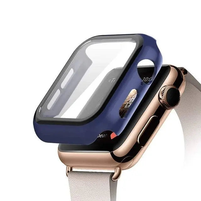 Custom Special Tempered Glass Watch Case For Apple Watch Series 1/2/3/4/5/6 - Pinnacle Luxuries