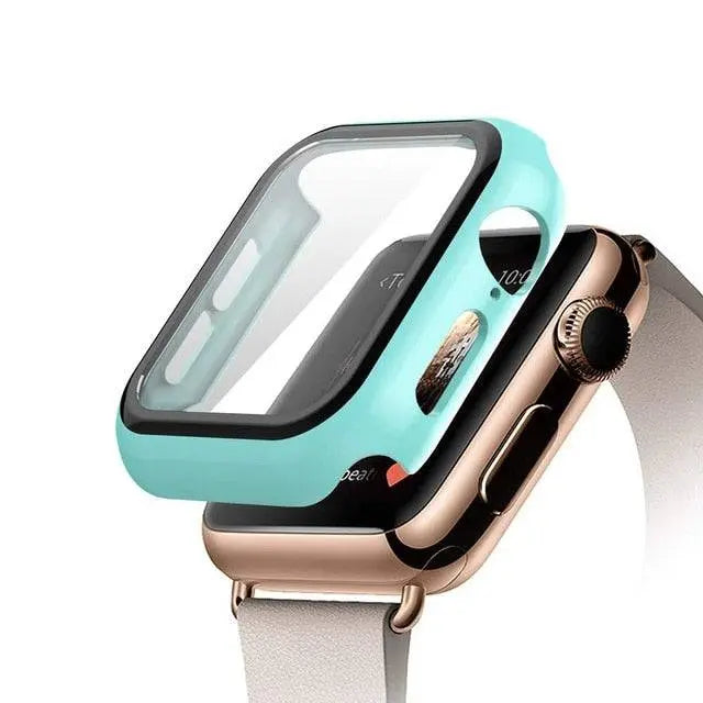 Custom Special Tempered Glass Watch Case For Apple Watch Series 1/2/3/4/5/6 - Pinnacle Luxuries