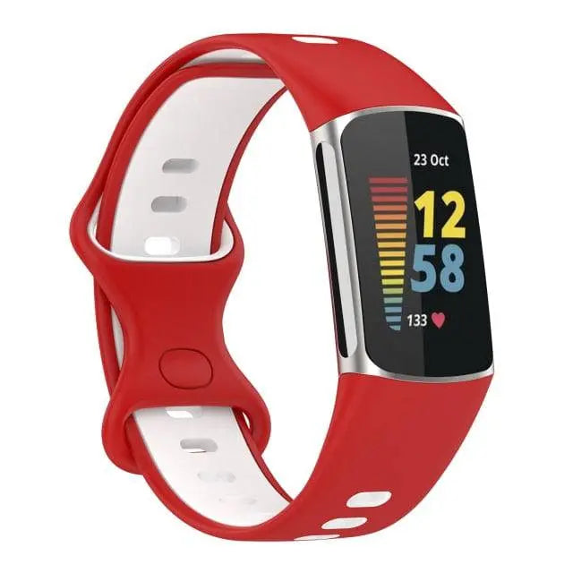 Pinnacle Silicone Sport Band For Fitbit Charge 5 - Pinnacle Luxuries